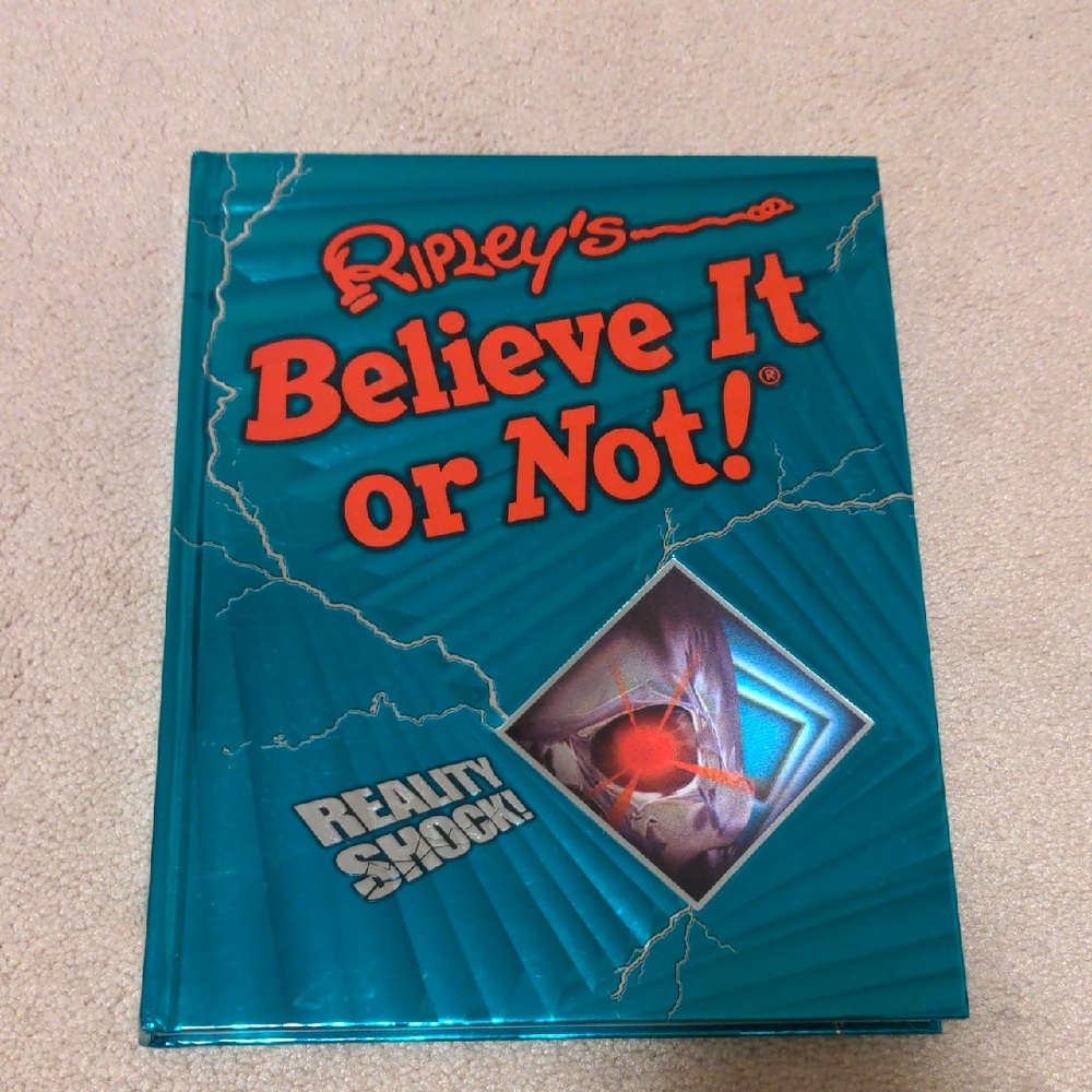 Believe It or Not! Reality‎ Shock Book - Blue